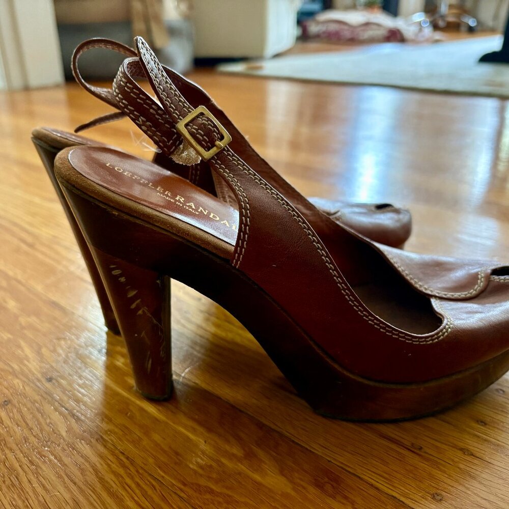 Loeffler Randall Italian Leather Heels – Size 7.5 | Summer Sandals - Picture 3 of 5